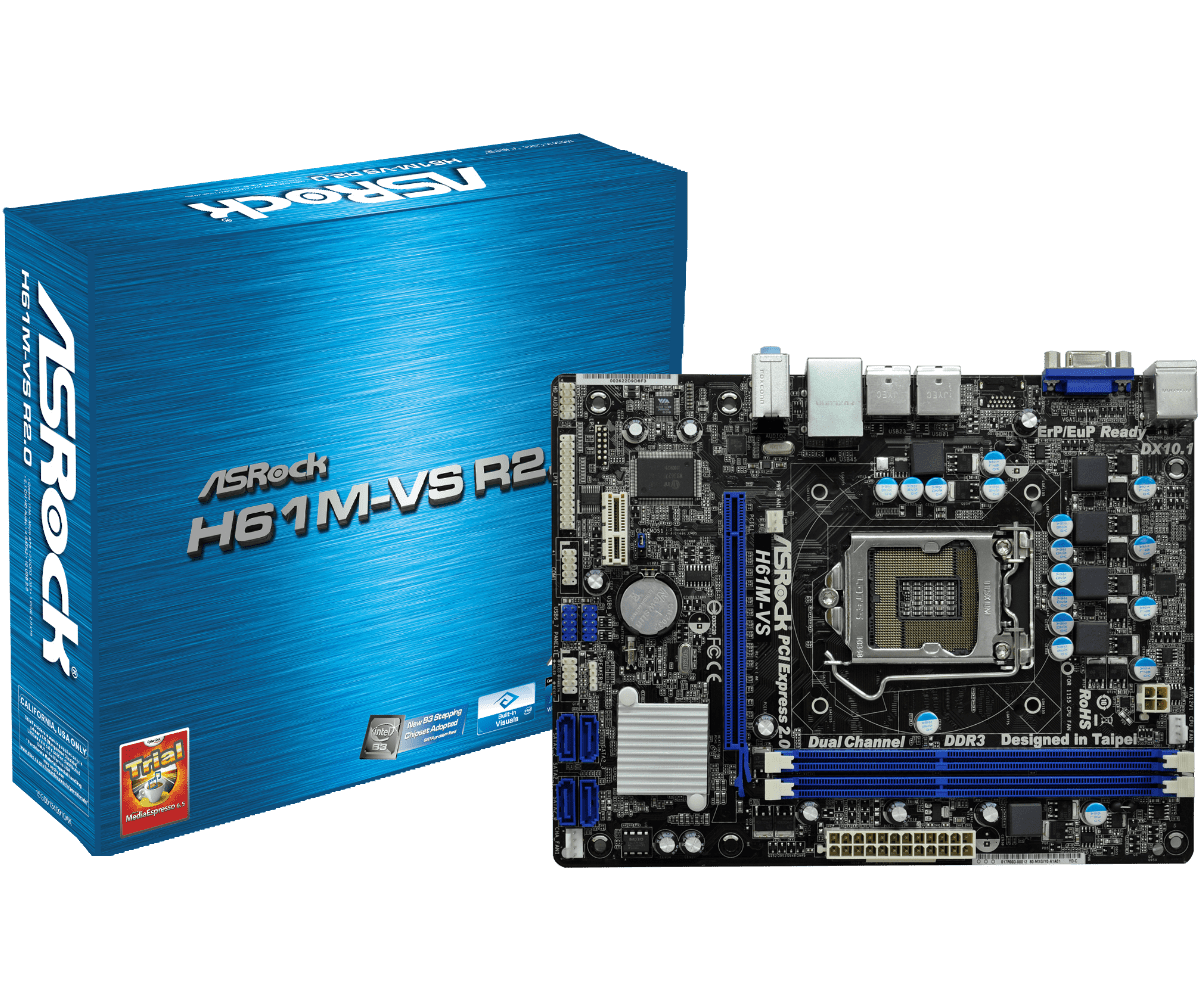 Asrock h61m vs bios обновить